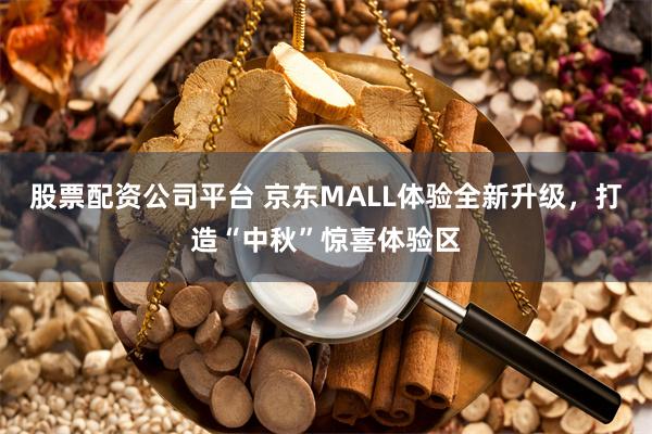 股票配资公司平台 京东MALL体验全新升级，打造“中秋”惊喜体验区