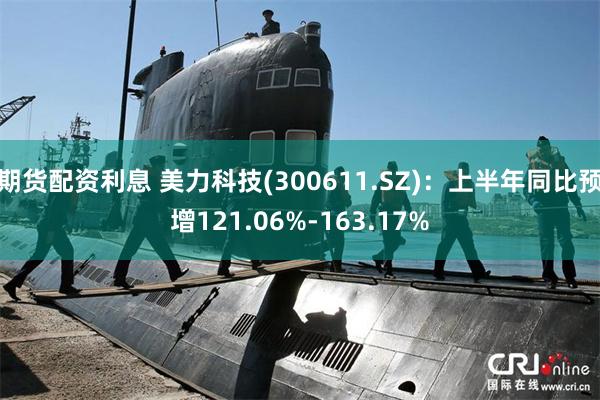 期货配资利息 美力科技(300611.SZ)：上半年同比预增121.06%-163.17%