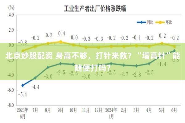 北京炒股配资 身高不够，打针来救？“增高针”能随便打吗？