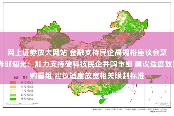 网上证劵放大网站 金融支持民企高规格座谈会聚焦科创 中信证券邹迎光：加力支持硬科技民企并购重组 建议